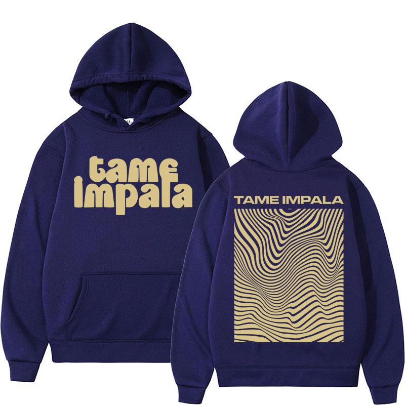 Rock Band Tame Impala Album Graphic Hoodie Men Women Pop Music Harajuku Vintage Long Sleeve Oversized Punk Pullovers Streetwear