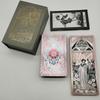 Fantastique 80 Cartes de Tarot Feuille d'Argent Qualité PVC Imperméable Avec Boîte à Rabat Comme Cadeau de Luxe