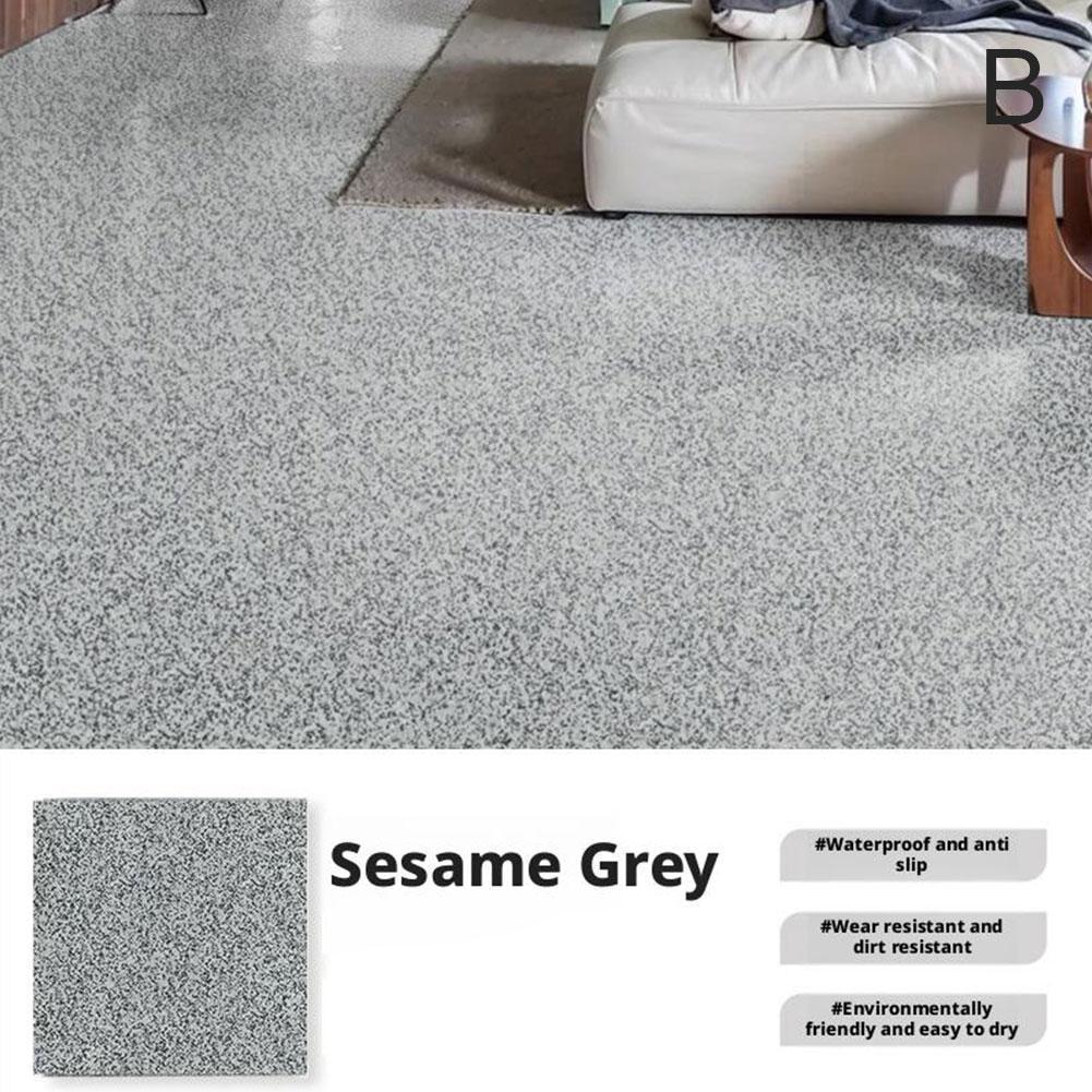 New High-Gloss Marble Effect Epoxy Floor Coating, Outdoor Wear-resistant Anti-Slip Epoxy Paint, Solves Floor Scratching