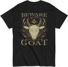 Beware of The Goat Masonic T-Shirt, Freemason Square & Compass Shirt, SM-5XL