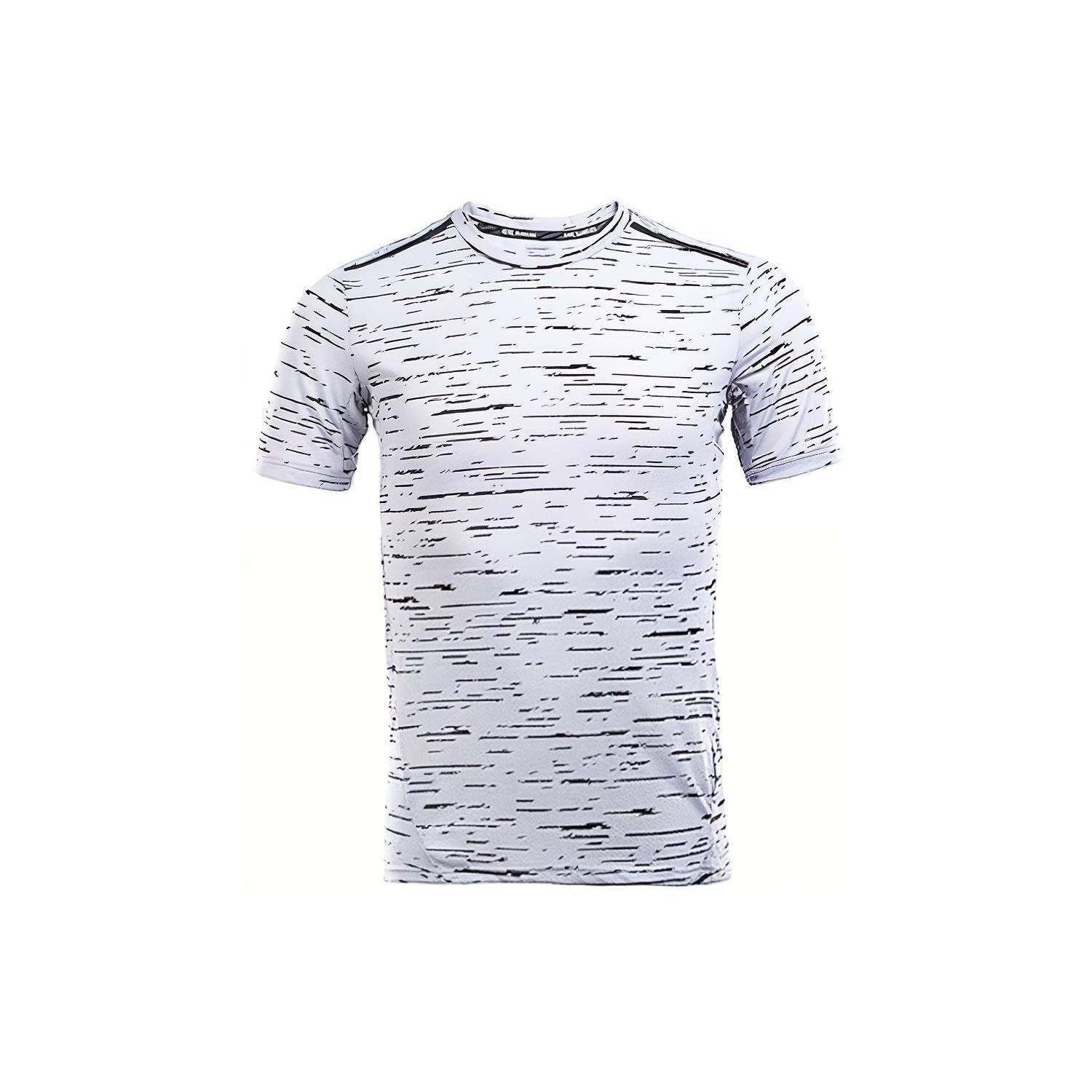Nike Round Neck Casual Quick Dry Breathable Sports Running Short Sleeve Gray Men s 800809-012 M