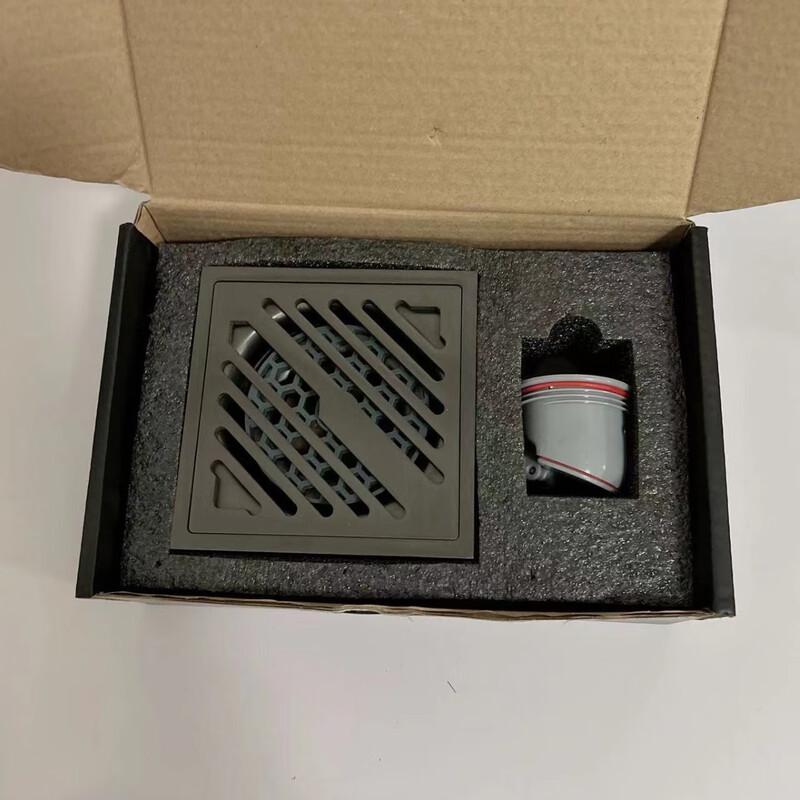 MDNG 9mm Gunmetal Grey Bathroom Floor Drain