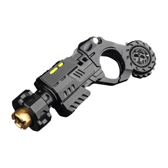 Aluminum Alloy Fidget Shooter Toy Stress Relief Bullets Launcher Portable Travel Decompression EDC Fidget