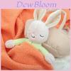 Peluche Coniglio Dormiente Riempito in Cotone PP Idea Regalo per Neonate
