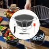 Camping Stove Stand Roast Meat Grill Portable Barbecue Multifunctional Home Cooking for
