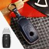 Luxury Car Key Case Cover Fob Protect Leather Keychain Holder Accessories for Mercedes Benz GLC300L E300 E260 E350 A200 Keyring