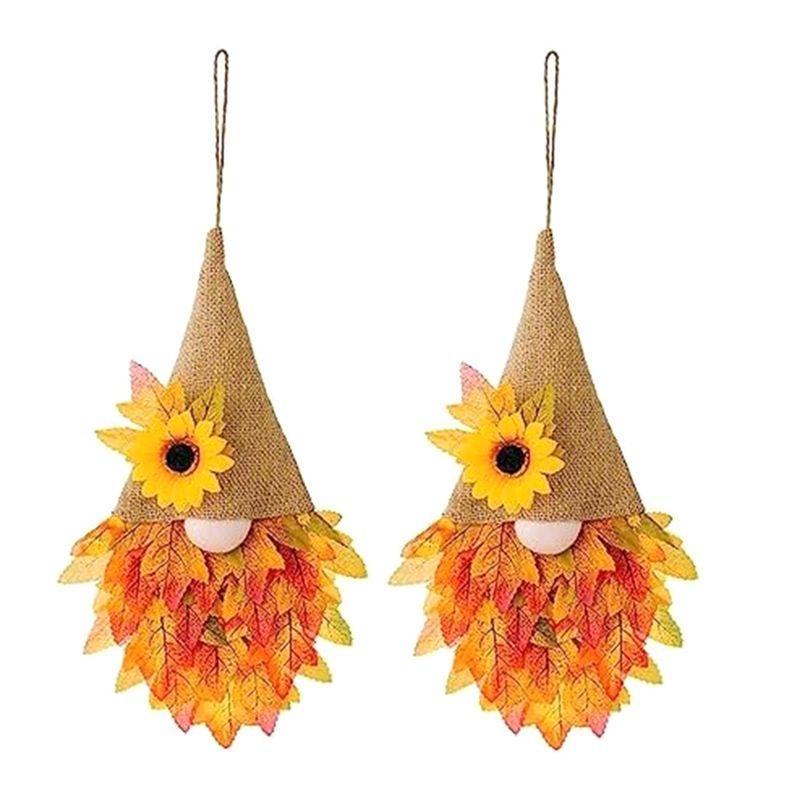 

AEE2-Fall Door Hanger Festival Pendant Ornament For Home Front Door Wall Decorations Party Supplies