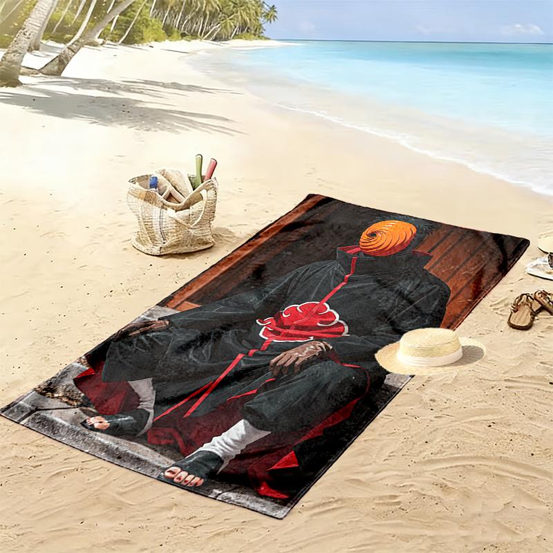 naruto Beach Towel, Multi-purpose Beach Towel Perfect for Camping and Beach Vacations