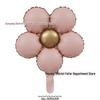 Retro Matte Daisy Foil Balloon – European Style Birthday Party Decor