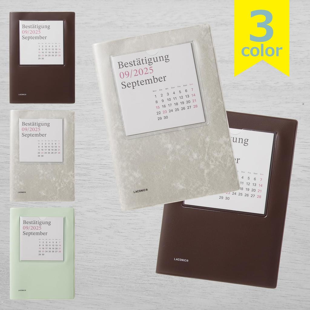 LACONIC 2026 B6 Weekly Planner Gray, September 2025 Start Calendar Schedule Book and Diary Organizer LIS91-240GY