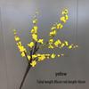 Plum Blossom Branch with Thick Stem - Chinese Style Winter Sweet for Living Room Decor and Landscaping