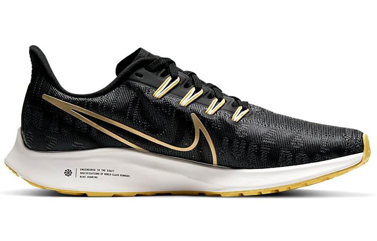 Nike Air Zoom Pegasus 36 Premium 'Black Metallic Gold' Women's BQ5403-003