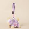 Soft Stuffed Zodiac Mascot Multi-color Plush Keychain Pony Plush Pendant  Party Decor