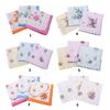 Breathable Cotton Bridal Handkerchief Delicately Woven Lace Accents Suitable for Sensitive Skin