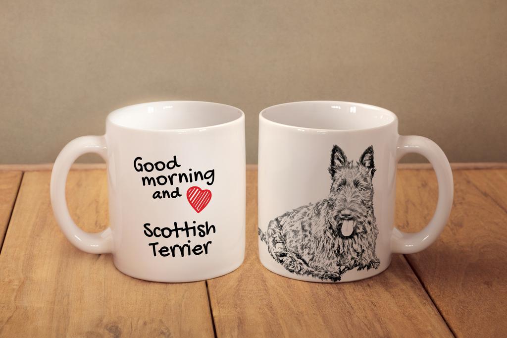 Scottish Terrier, Aberdeen Terrier - Cup with a Dog, Personalized Cup with a Print, a Classic Gift for Everyone from the Art-Dog Brand