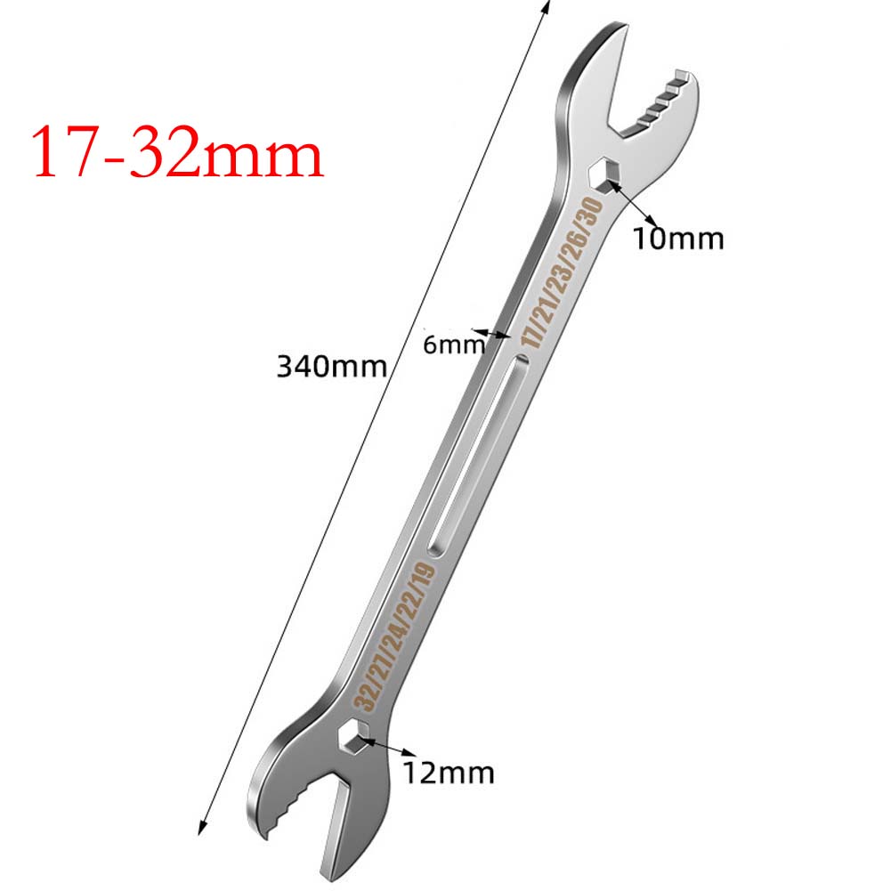 5pcs Industrial Grade Double Head Self Tightening Wrench 6-32mm Multi-function Box End Wrenches For Machine Maintenance Repair