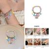 Lightweight Luxury Colorful Star Bracelet Handmade Resin Sweet Chic Dopamine Design For Women