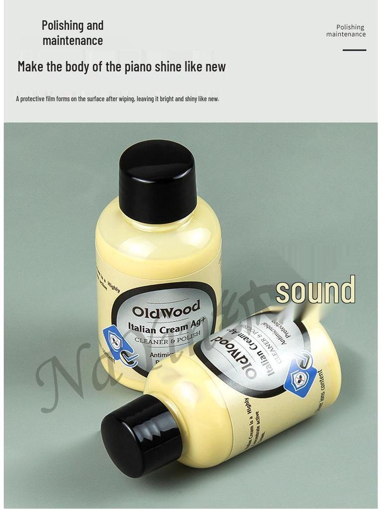 Oldwood Violin Polish & Italian Cream Cleaner