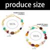 Bohemian Resin Beaded Chokers Necklace Elegant Palaces Styles Jewelry For Women