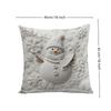 Christmas Day Pillowcase Pillow core protection Removable Cushion Slipcover Polyester Pillow Case Protector Holiday Supplies