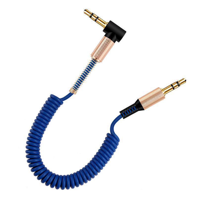 3.5mm Male-to-Male Car Aux Audio Cable for Computer, Headphones, Mobile, and Car Use