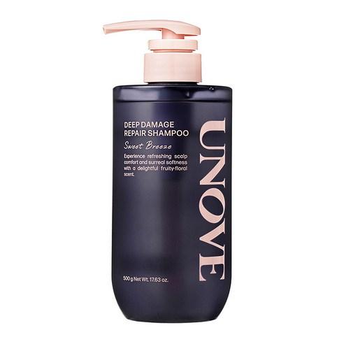 UNOVE Deep Damage Repair Shampoo Sweet Breeze 500g