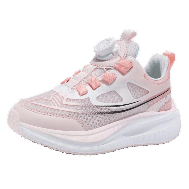 Girls Shoes Sneakers Summer 2025 New Mesh Non-slip Children Breathable Dad Shoes Girls Middle and Older Children Running