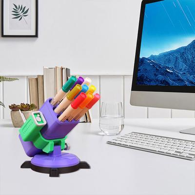Raketové dělo Věž Držák na pera 3D tištěné Řízené střely Úložný box na tužky Kontejner Držák Domácí kancelář Stolní dekorace