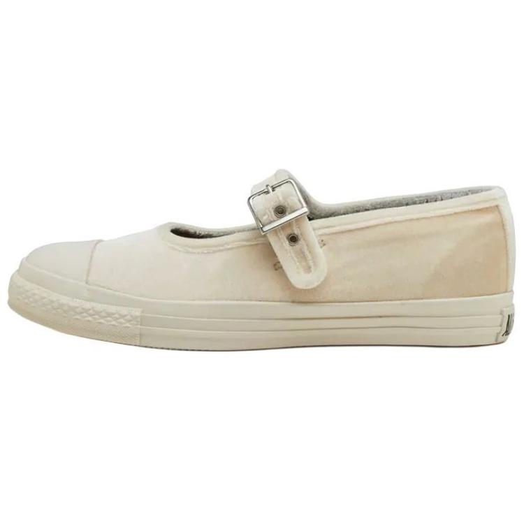Converse All Star LP MJ Velvet OX Comfortable Flat Mary Jane Shoes Women shoes Off-White 31313591 38