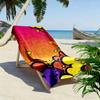Colorful Pop Art Clouds Design Beach Towel quick-drying for travel outdoor sports jogging beach and swimming