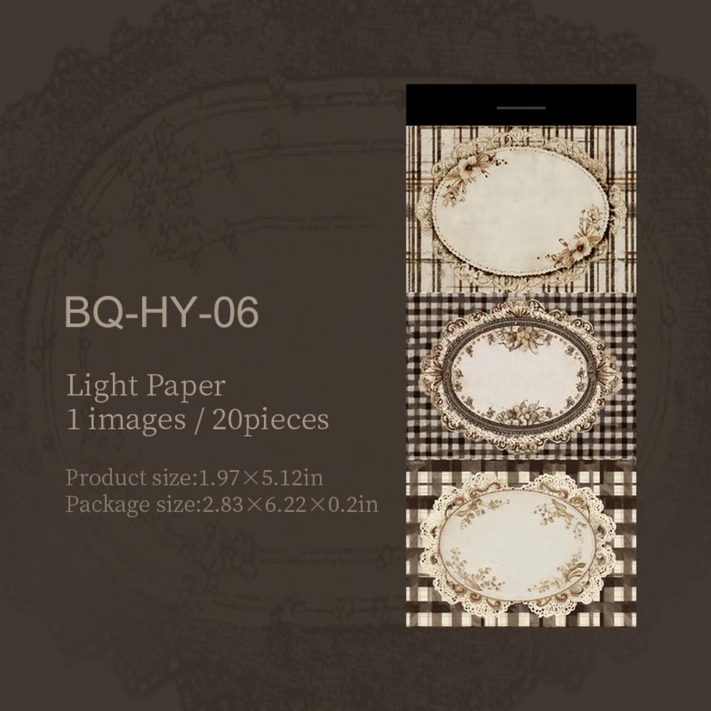 

Writable Surface Landscape Material Ripples of Desire Series Message Notes Paper Journal Making Style 6