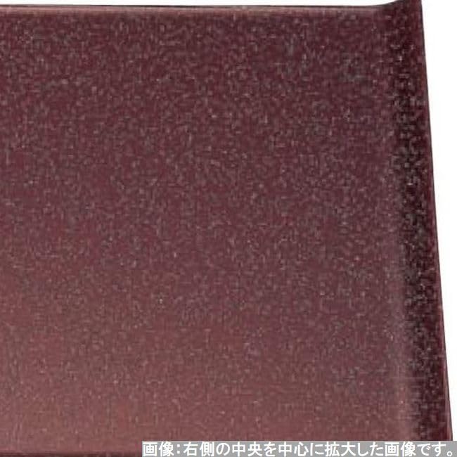 Made in Dark Red Galaxy Fugen Light S x x J-kitchens Placemat, Japan, Simple, 3-Shaku Wing, Lacquer, (39.6cm 28.3cm 2.2cm)