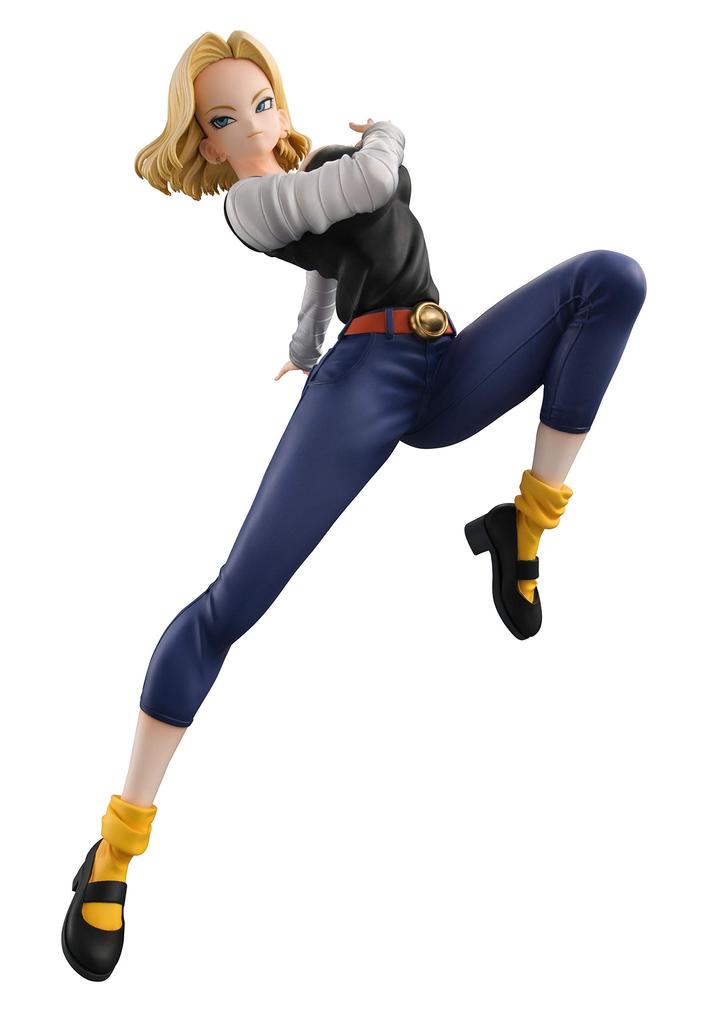 Dragon Ball Gals Android 18 ca. bemalte PVC-Figur Ver. IV, 200mm,