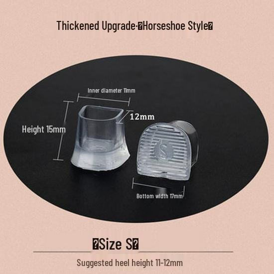 Silent Anti-Slip Heel Covers - Wear-Resistant Stiletto Accessories & Replacement Pads
