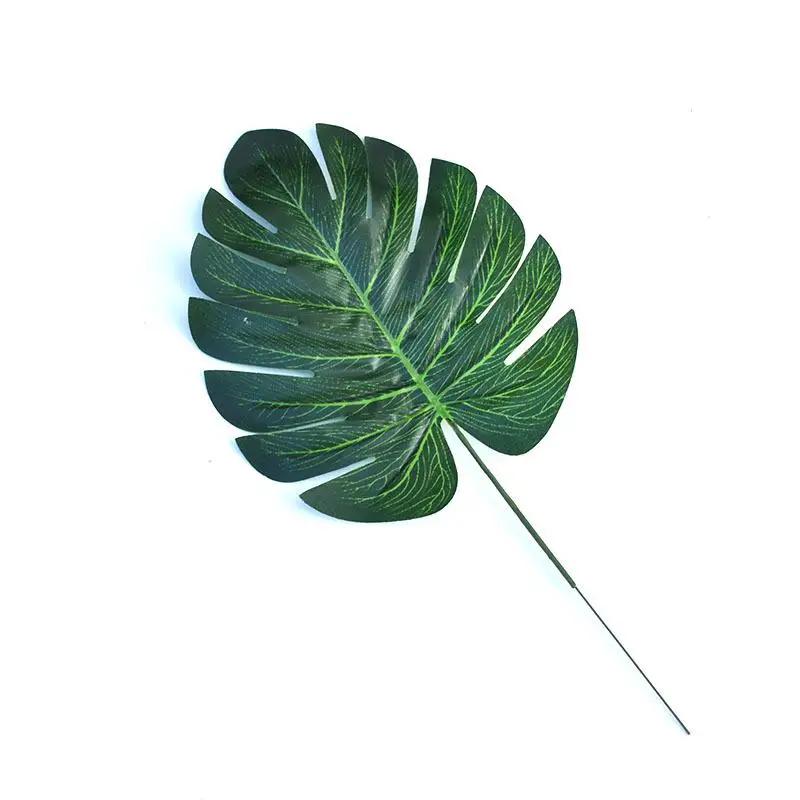 1pcs High Simulation Artificial Monstera Tropical Plant Leaf for Office Store Decorations Home Party Decor Plants House Decor