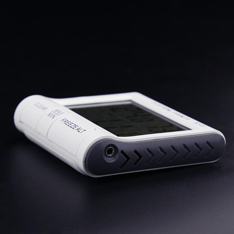 Temperatur Feuchtigkeit Detektor Innen Außen LCD Anzeige Wetterfest Elektronischer Feuchtigkeitssensor Temperaturmesser