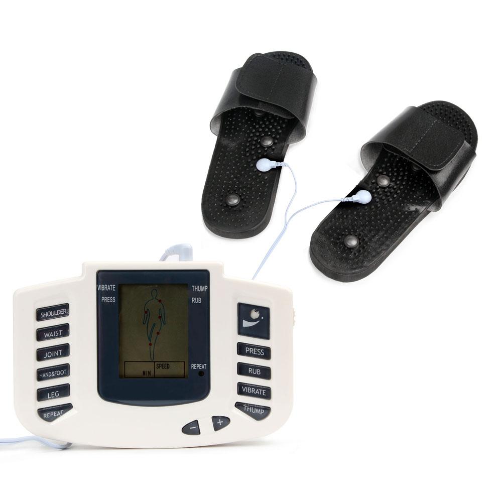 Professional EMS Tens Muscle Stimulator Portable Electric Body Massager Microcurrents Low Frequency Relaxing Physiotherapy