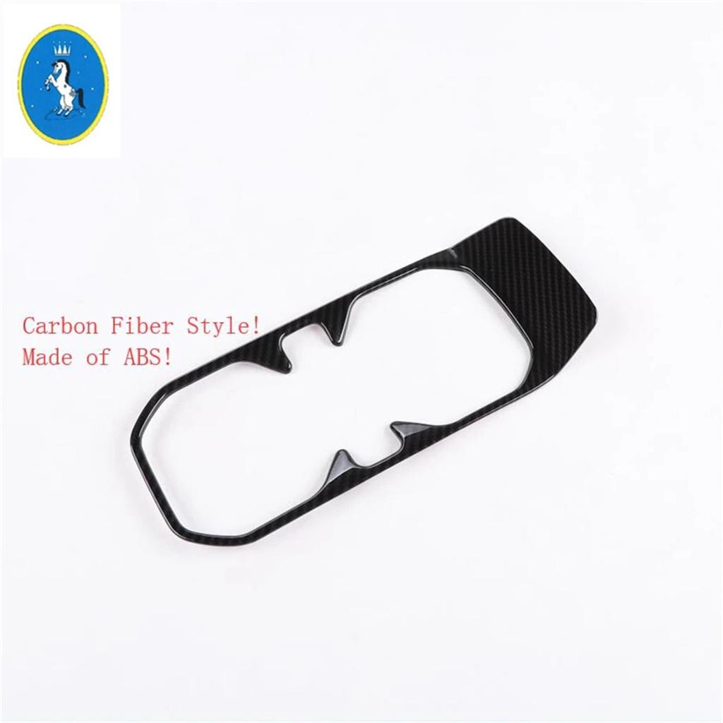 Matte Dekorationsblende für Becherhalter am Vordersitz, Verkleidung für Jeep Wrangler JL 2018 - ABS Innenraum-Umbaukit Zubehör