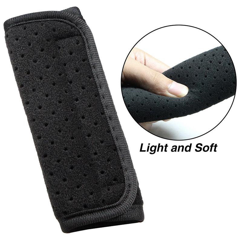 1Pair Shoulder Strap Pad Universal Shoulder Relief Pad Black Decompression Air Cushions For Laptop Bag Shoulder Backpack