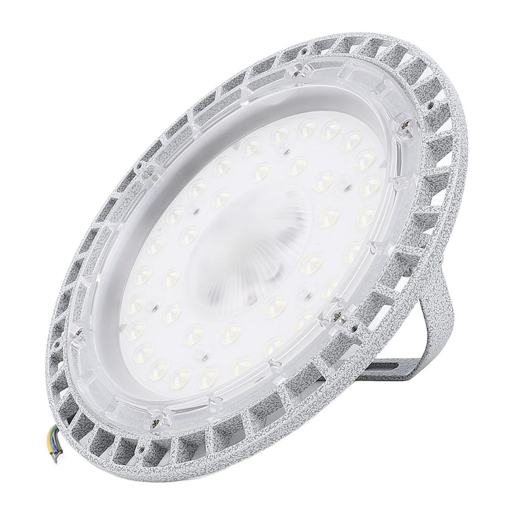 100W LED Hallenleuchte Explosionsgeschützt IP66 Rund 12000lm Beleuchtung für Lagerhallen Bergwerke Tunnel