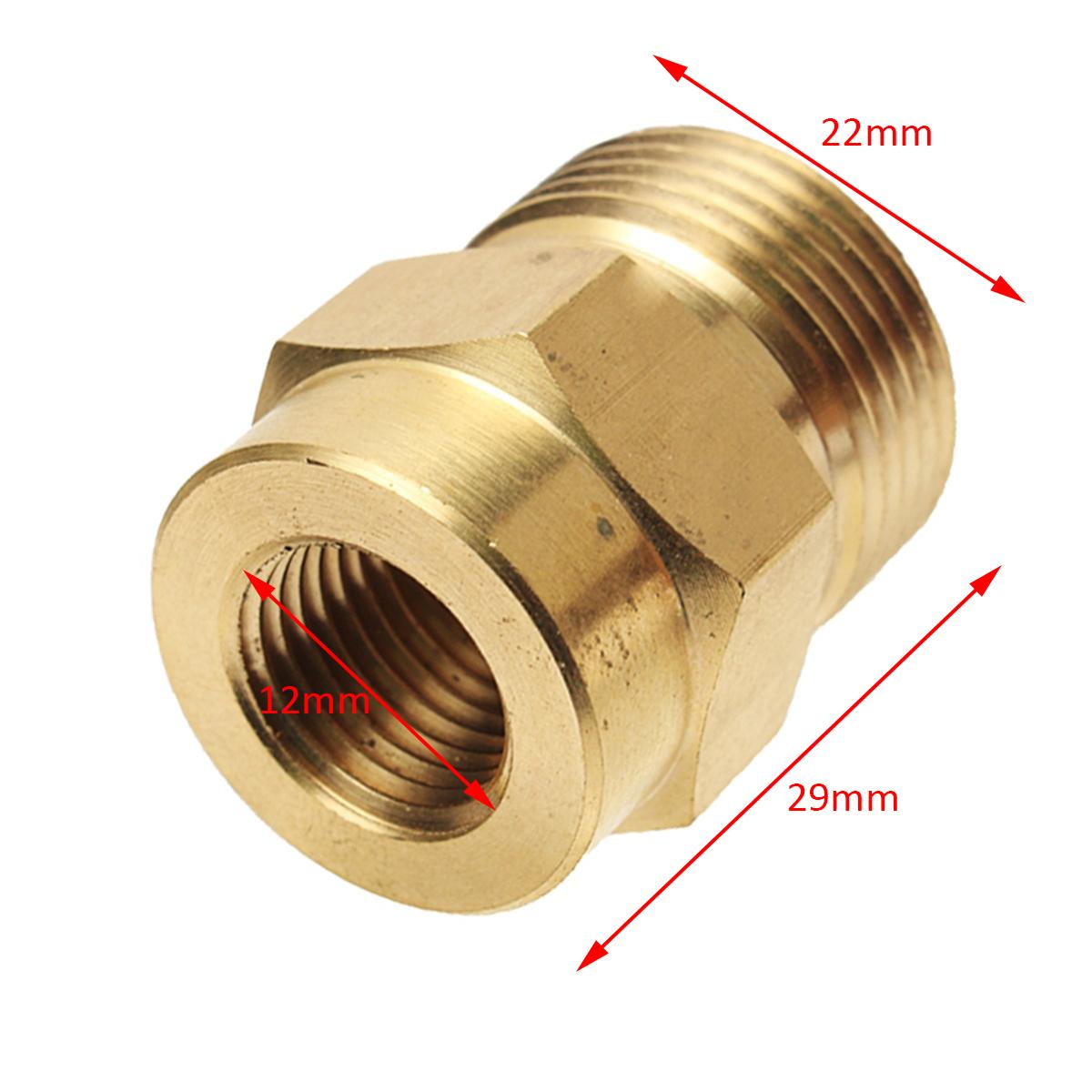 

1 шт. Нова шайба Snow Foam Lance Adapter Coupler 1/4 F - M22 для Kranzle Karcher