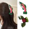 Valentine's Day Hair Clip Large Hair Claw Clip Fashion Hair Adornment Holder Fish Barrettes Hair Styling Tool