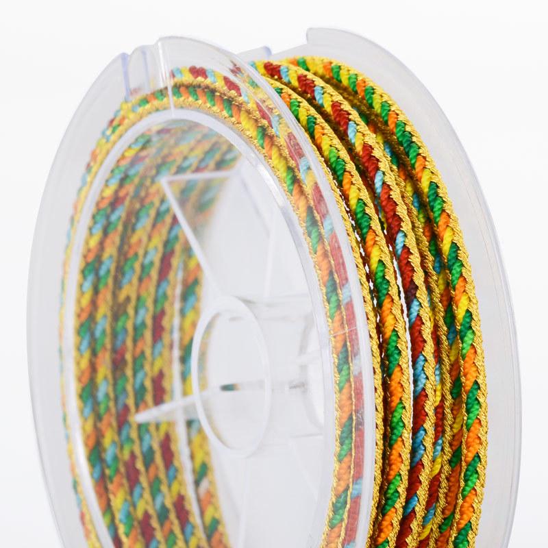 Children's Dragon Boat Festival Five-Color Rope Bracelet & Necklace DIY Kit