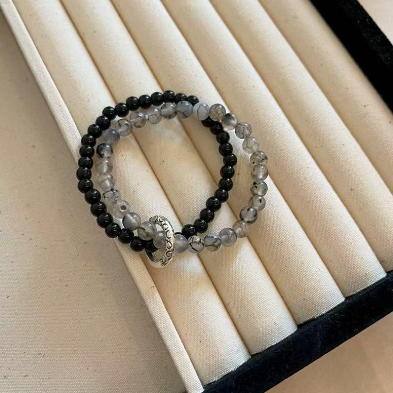 Sommer Erdbeerquarz Perlenarmband für Damen - Modischer Live-Stream-Stil mit floralen Perlen