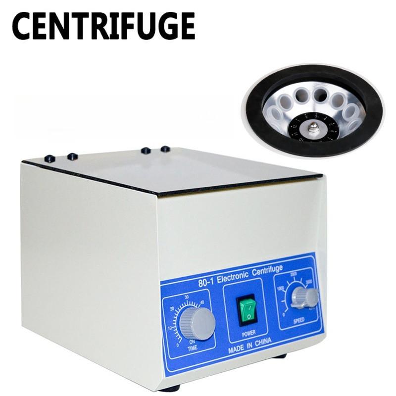 4000RPM Electric Centrifuge Laboratory Medical Practice Machine PRP Serum Separation Device Desktop Lab Centrifuge