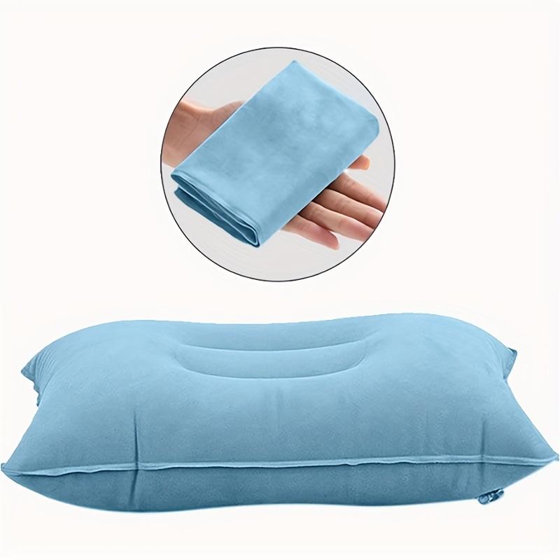 Outdoor 1pc Comfortable Inflatable Pillow for Office, Car, Camping, Hiking And Napping Neck Support Multi-Purpose Inflatable Travel Pillow