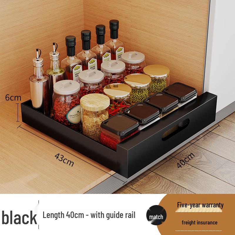 Chuna Kitchen Cabinet Pull-Out Storage Basket