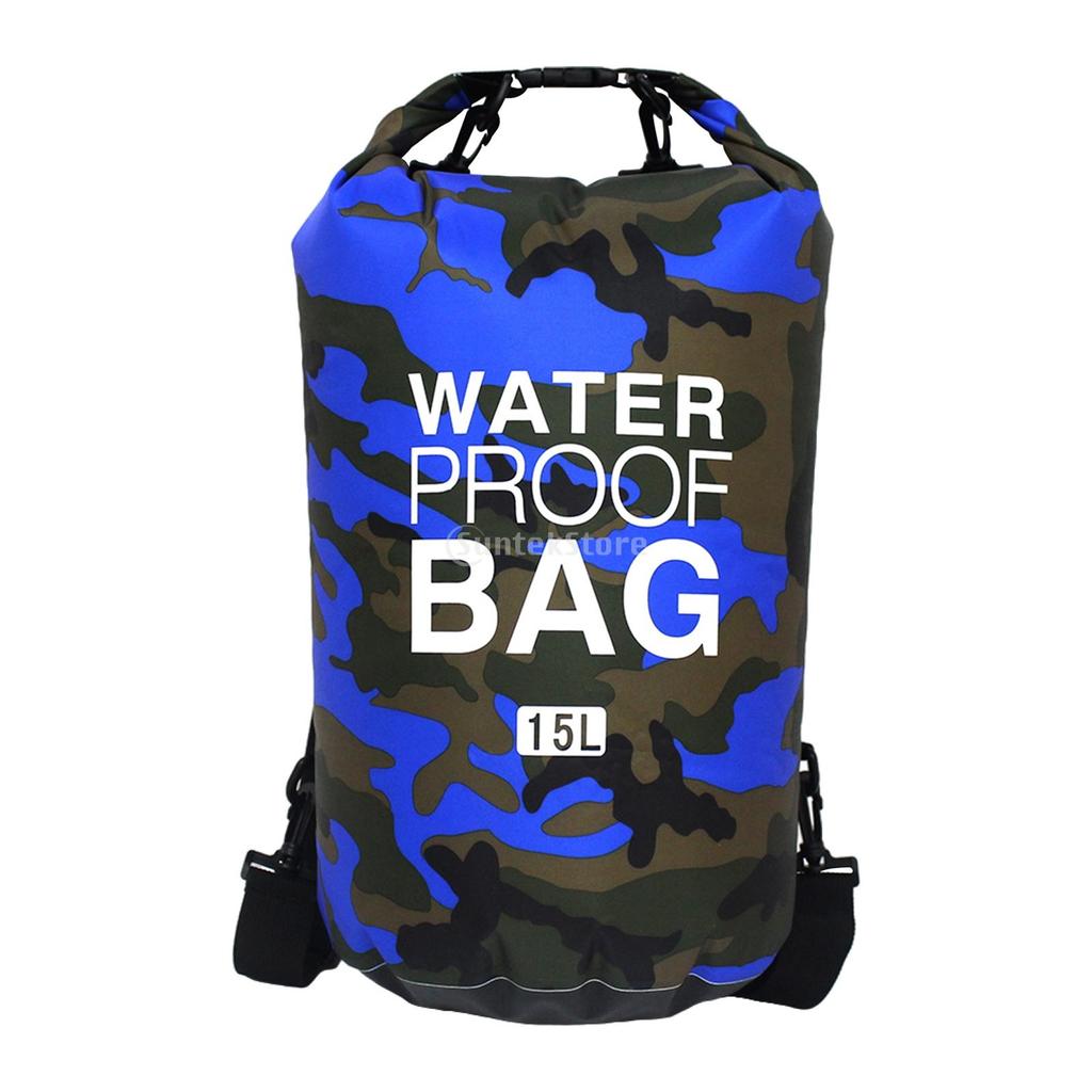 2L/5L/10L Waterproof Dry Bag Pack Sack Swimming Rafting Kayaking River Trekking Floating Sailing Canoing Boating Water Bag