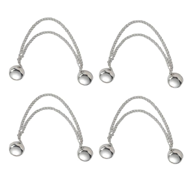 Multipurpose Magnetic Trouser Hem Clips Headscarf Pin Hijab Magnets with Chain Magnetic Clips for Quick Attachment
