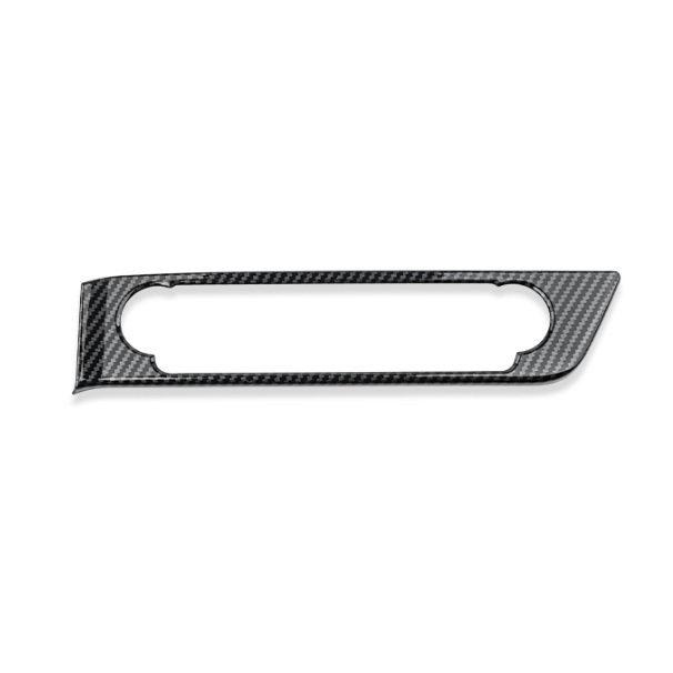 Elantra Red Carbon Fiber Texture Air Conditioning Cover - Modern Decor Compatible